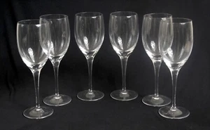 Lenox Crystal Fantasy klar geriffelt Champagner USA glatter Stiel mundgeblasen Set 6 - Bild 1 von 3