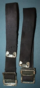 1953 1954 1955 Corvette OEM convertible top hold down footman straps w/ buckles - Bild 1 von 4