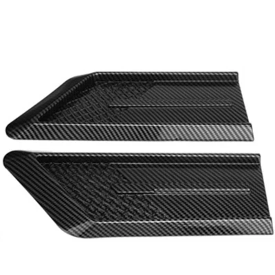 Car Air Flow Intake Hood Scoop Bonnet Vent Cover Side Fender Decor Accessories - Image 1 of 4