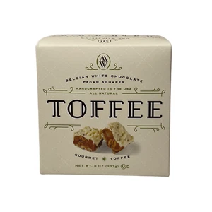 Belgian White Chocolate Toffee - Picture 1 of 2