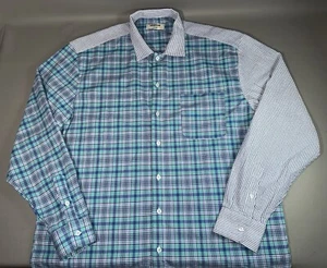 CATERPILLAR CAT Men's XXL Casual Button Up Shirt Comfort Wear Made in Italy New - Picture 1 of 10