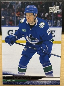 2024-25 24/25 Upper Deck Series 2 #428 Teddy Blueger Vancouver Canucks - Picture 1 of 2