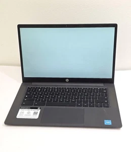 HP Chromebook 14" Intel N100 64GB Intel Chrome OS 9P988UA - AS IS (READ DETAILS) - Picture 1 of 8