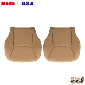 2000-2002 For Mercedes-Benz S-Class Leatherette Front Bottom Seat Covers Saffron - Picture 1 of 8