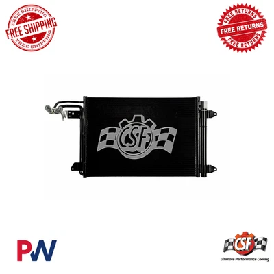 Condensador de aire acondicionado CSF para Audi A3 10537 2006-2013 Foto 1 de 3