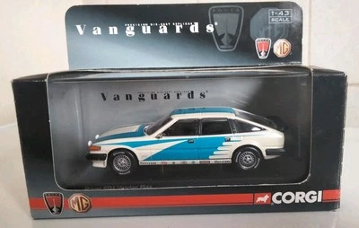 VANGUARD'S VA 09005 ROVER SD1 VANDEN PLAS ARUM BLANCO/AZUL 1:43 ENVÍO Y DEVOLUCIÓN GRATIS REINO UNIDO Foto 1 de 4