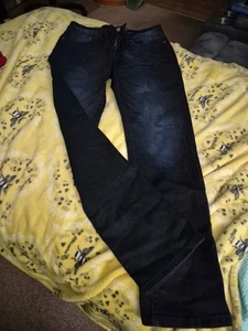 Tahari weiche dunkelblaue Denim Jeans Gr. 32x32 EUc - Bild 1 von 6