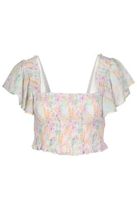 LOVESHACKFANCY MULTI COTTON TOP MEDIUM - Picture 1 of 4