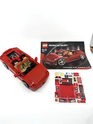 LEGO Racers 8671 Ferrari 430 Spider Complete with Manual - No Box - Vintage - Image 1 of 4