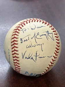 Vada Pinson Autographed Baseball Ball Official American League Baseball OALB - Picture 1 of 6