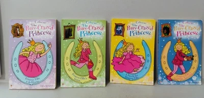 Usborne The Pony Crazed Princess Books Set 1-4 Paperback Books Lot - Image 1 of 4