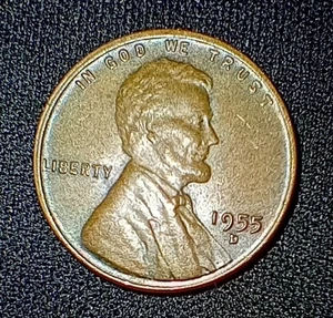 1955 Wheat Penny - Picture 1 of 2