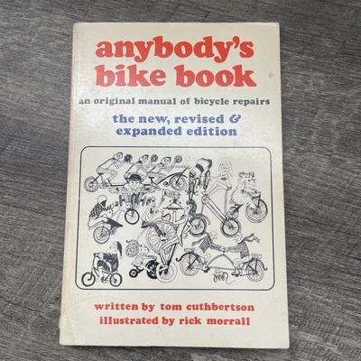 Anybody’s Bike Book- Manual Of Bicycle Repair. Expanded Edition. Vintage 1979. Foto 1 de 4