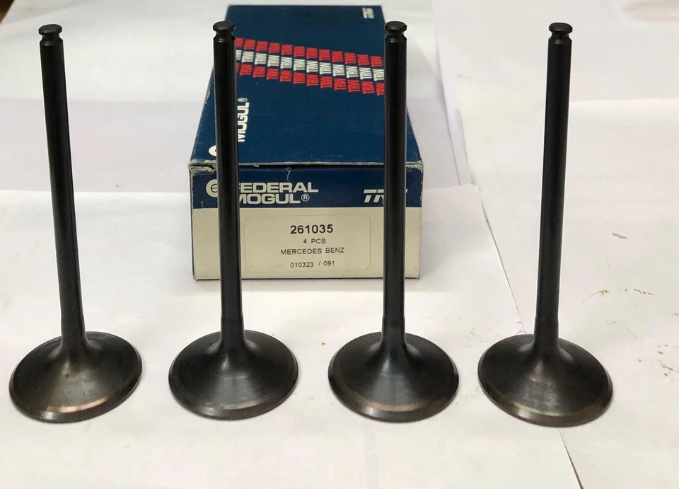 4X Válvula de escape 261035 V94393 1130500327 para MERCEDES-BENZ CLASE C-E-G CLK M113 Foto 1 de 4