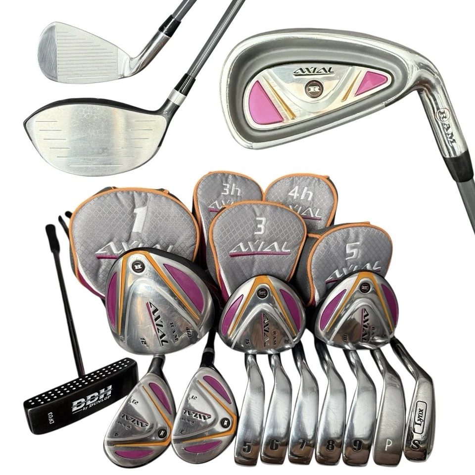 Ram Axial Dunlop Lynx Women’s RH Full Hybrid Golf Cub Set Ladies Flex Graphite - Image 1 of 4