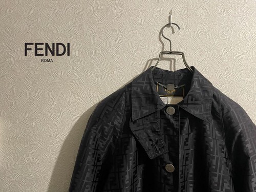 Trench cappotto vintage modello Fendi Zucca Made in Italy