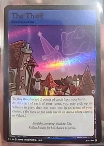 NEOPETS THE THIEF FOIL 27 THE DARKEST FAERIE SET #27/150 MINT VINTAGE - Imagen 1 de 3