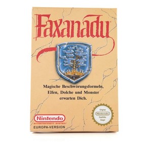 Nintendo NES Spiel: Faxanadu - OVP CIB komplett (PAL-B NOE)