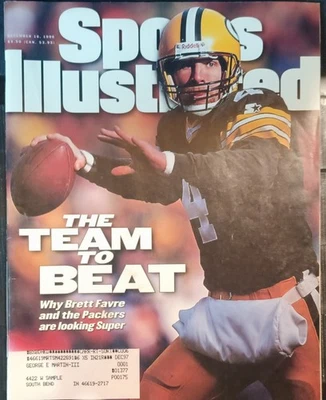 Sports Illustrated 16 de diciembre de 1996 feat. Brett Favre/Green Bay Packers Foto 1 de 2