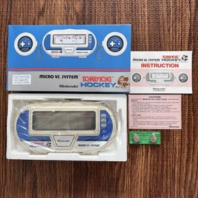 Nintendo Donkey Kong Hockey Game & Watch Overseas English Version Retro