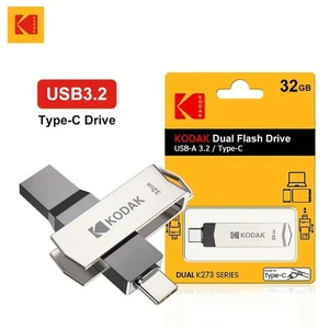 KODAK High-Speed Type-C+ USB 3.2 Dual-Interface Flash Drive Retail Pack - Picture 1 of 2
