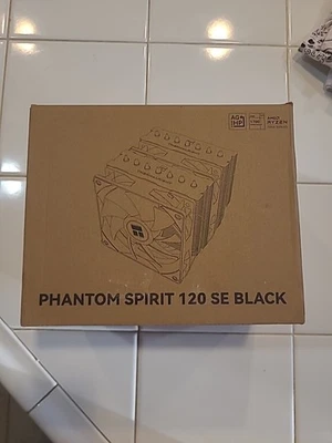 Enfriador CPU de aire Phantom Spirit 120SE con ventiladores dobles de 120 mm Foto 1 de 4