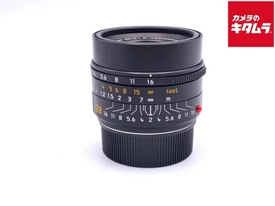 Leica Summicron M 28 mm f/2 ASPH negro [11618] -como nuevo- 8027 Foto 1 de 3