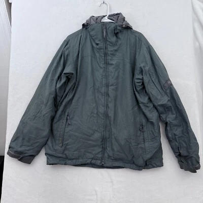 Nike ACG 3 en 1 Chaqueta Para Hombres M Gris Cremallera Completa Con Capucha Línea Polar Capa Térmica Foto 1 de 4