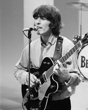 George Harrison Singer Black And White 8x10 Picture Celebrity Print