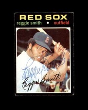 Reggie Smith Signed 1971 Topps Boston Red Sox Autograph