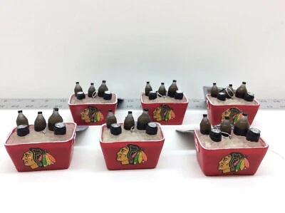 6 - NHL Team Chicago Blackhawks Soda Cooler Ornament  - Image 1 of 4