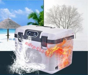 DC12/24V Portable 19L Refrigerator Cooler Warmer For Car Mini Car Fridges 220V - Picture 1 of 4