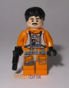 Lego Biggs Darklighter Minifigure Exclusive Star Wars Rebel Pilot NEW sw1038 - Picture 1 of 1