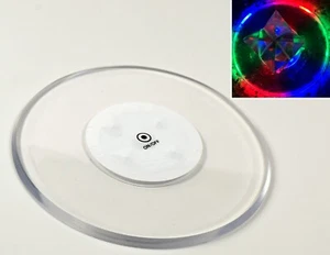 Acrylic Ultra-Thin Multicolor LED Light Base for Minerals Crystals Displaying - Picture 1 of 10