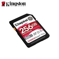Kingston 256GB Canvas React Plus C10 U3 V90 SD Memory Card UHS-II up to 300MB/s
