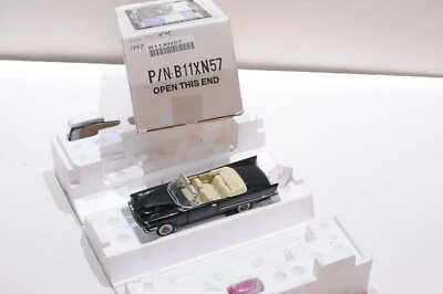 FRANKLIN MINT 1957 CHRYSLER 300C CONVERTIBLE BLACK SCALE 1:24 B11XN57 - Image 1 of 4