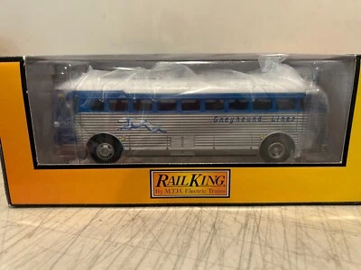 MTH Rail King 30-50019 Greyhound - Dallas Die-Cast Bus NIB - Image 1 of 2