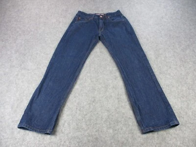 ВИНТАЖНЫЕ мужские джинсы Lowrider 34x32 синий бульвар классический прямой мешковатые джинсовой ткани - Изображение 1 из 4