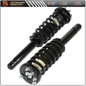 For 2004-2008 Acura TSX Front Pair Complete Shocks Struts w/ Coil Spring Mounts - Picture 1 of 18