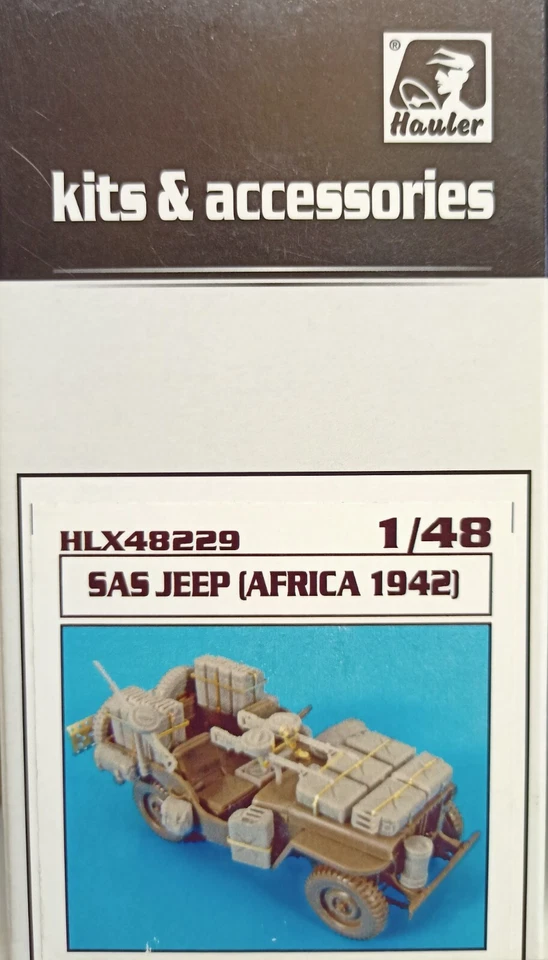MODELLISMO- SAS JEEP (Africa 1942) - Hauler 1/48 scale - Immagine 1 di 1