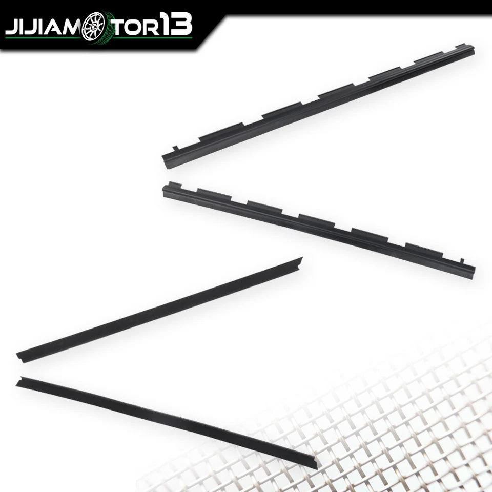 Juego de 4 piezas de sello de ventana interior y exterior apto para Chevrolet GMC 1988-2002  Foto 1 de 4