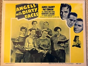 Vtg Movie Lobby Card 1938 DEK Angels With Dirty Faces H. Bogart James Cagney - Picture 1 of 1
