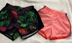 Nike Dri-Fit Girls 6 6X Running Athletic Shorts EUC - Picture 1 of 6