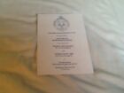 ASHFORD TOWN F.C. - GENTLEMAN'S DINNER MENU, SIGNED BY TOMMY SMITH LIVERPOOL + 1