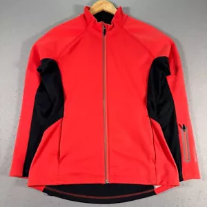 Rossignol Jacket Women XL Red Black Softshell Ski Runner Breathable Lightweight - Picture 1 of 21
