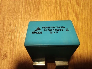 Epcos B32656-S1474-K500 Capacitor 0.47uf k 1500v ABB Inverter Absorption Filter - Picture 1 of 10