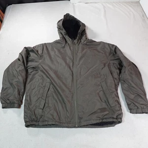 Hawke And Co Jacket Mens 2XL XXL Gray Puffer Fleece Lined Ski Outdoor Hike Coat - Picture 1 of 16