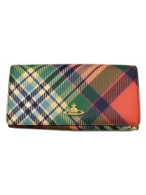 Cartera Larga Vivienne Westwood Cuero Sintético Multicolor Damas Diseño Elegante Foto 1 de 4