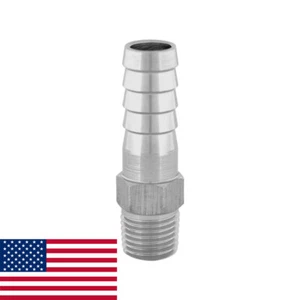 1/4" MNPT x 1/2" HB Adaptive Fitting SS304 LoCo Science!! - Bild 1 von 5