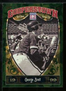 George Brett Card 2013 Panini Cooperstown Green Crystal #99